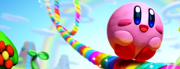 Kirby and the Rainbow Paintbrush header