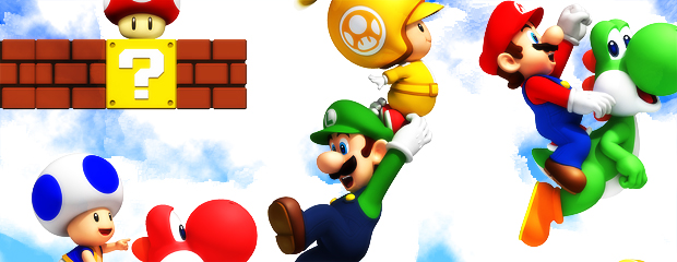New Super Mario Bros. Wii header