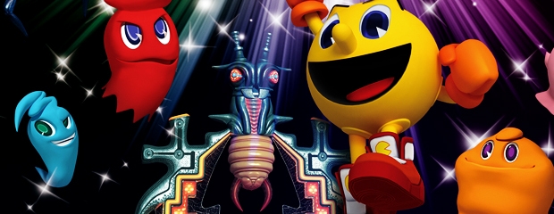 Pac-Man & Galaga Dimensions header