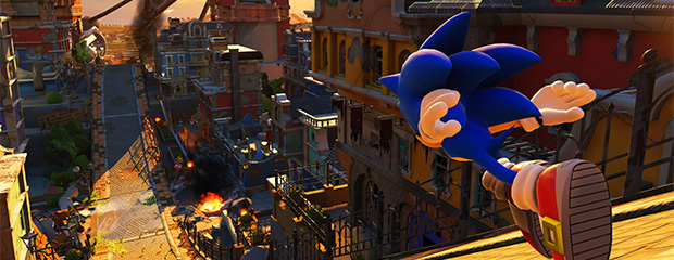 Sonic Forces header