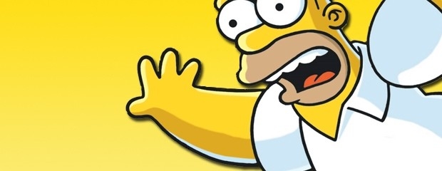 The Simpsons header